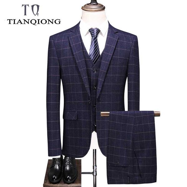 tian qiong brand brand slim fit men wedding suits 2019 elegance suit for man black blue costume 3 pieces homme casual suit male, White;black
tian qiong brand brand slim fit men wedding suits 2019 elegance suit for man black blue costume 3 pieces homme casual suit male, White;black