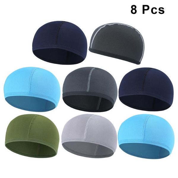 8 pcs helmet liner cycling sports soft sweat-absorb inner cap outdoor sports linning cap headwear accessories, Black
8 pcs helmet liner cycling sports soft sweat-absorb inner cap outdoor sports linning cap headwear accessories, Black
