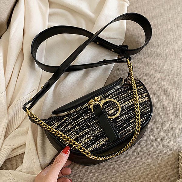 women's saddle shoulder bags 2019 autumn winter new arrivalstrend cross body bag fashion chain ladies shoulder slung chest bags
women's saddle shoulder bags 2019 autumn winter new arrivalstrend cross body bag fashion chain ladies shoulder slung chest bags