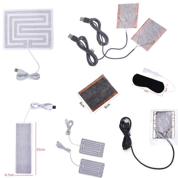 new 1 / 2pcs 2-12v углеродного волокна грелку рука теплая usb отопление пленочные электрические зима инфракрасные жар мат различные размеры, Black
new 1 / 2pcs 2-12v углеродного волокна грелку рука теплая usb отопление пленочные электрические зима инфракрасные жар мат различные размеры, Black