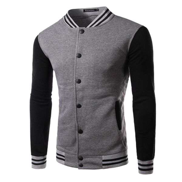 sweatshirt men 2019 new fashion casual personality clashing color hoodie men's coat, Black
sweatshirt men 2019 new fashion casual personality clashing color hoodie men's coat, Black