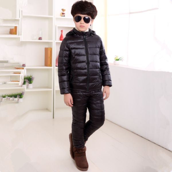3-13t children's winter warm set fashion down cotton solid clothing suit light thin hooded outwear y200325, White
3-13t children's winter warm set fashion down cotton solid clothing suit light thin hooded outwear y200325, White