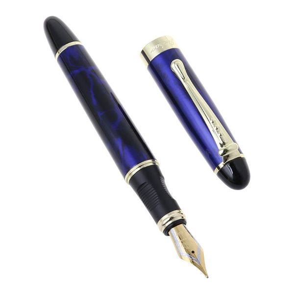 jinhao x450 luxury men's fountain pen business student 0.5mm extra fine nib calligraphy office supply writing tool l41e
jinhao x450 luxury men's fountain pen business student 0.5mm extra fine nib calligraphy office supply writing tool l41e