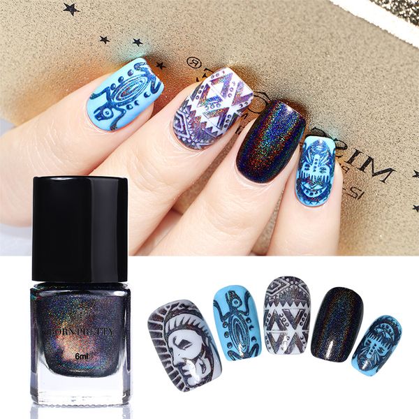 born pretty holographic stamping nail polish hologram nail art plate printing polish varnish lacquer for stamp plate 6ml
born pretty holographic stamping nail polish hologram nail art plate printing polish varnish lacquer for stamp plate 6ml