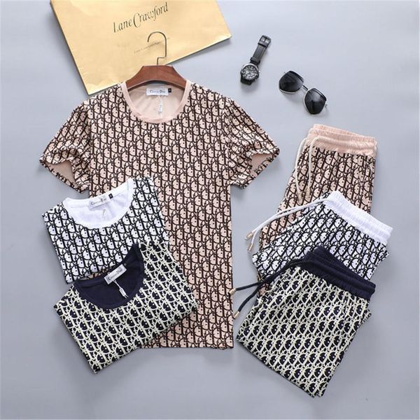 summer tracksuit men sportswear men cotton clothing sets t shirts shorts running shorts sets clothes suits medusa men tracksuit, Gray