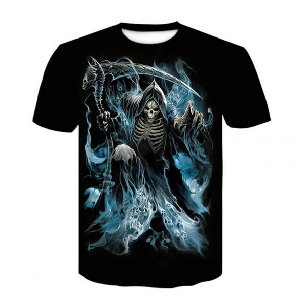 dressing2020 2019new design t shirt men/women heavy metal grim reaper skull 3d printed t-shirts casual harajuku style tshirt streetwear, White;black
dressing2020 2019new design t shirt men/women heavy metal grim reaper skull 3d printed t-shirts casual harajuku style tshirt streetwear, White;black