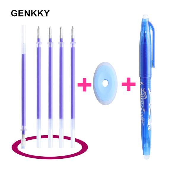 7pcs/lot erasable pen refill set washable handle multicolor ink 0.5mm erasable pen refill rod school office writing stationery, Blue;orange
7pcs/lot erasable pen refill set washable handle multicolor ink 0.5mm erasable pen refill rod school office writing stationery, Blue;orange