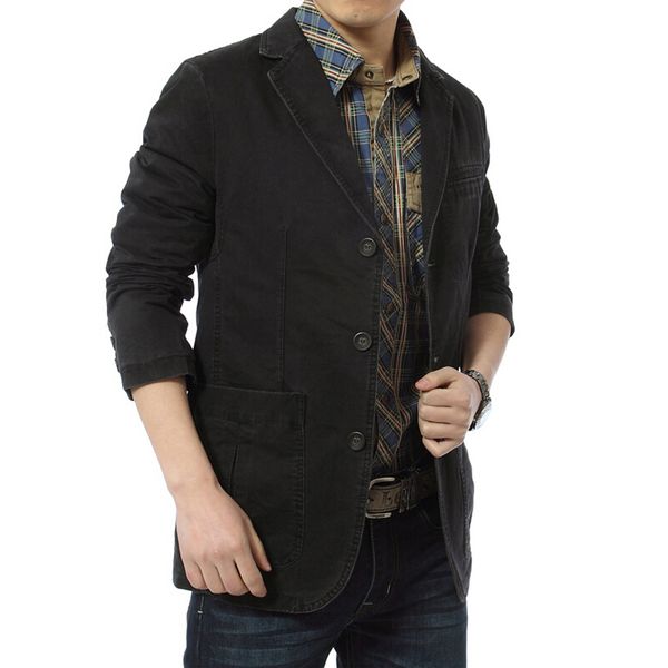 blazer men casual denim blazer parka men's slim fit cotton jackets army green khaki plus size xxxl 4xl coat brand clothing, White;black
blazer men casual denim blazer parka men's slim fit cotton jackets army green khaki plus size xxxl 4xl coat brand clothing, White;black
