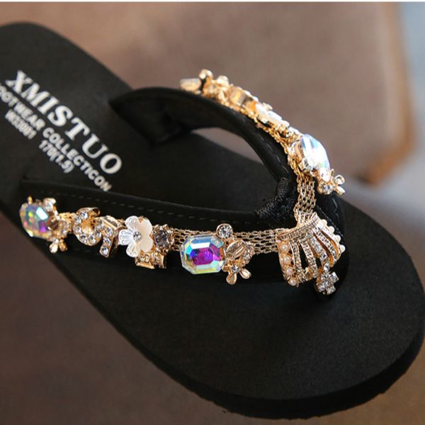 anti-skid kids flip-flops woman beach shoes women slippers dimond girls princess shoes outer footwear parent child summer, Black
anti-skid kids flip-flops woman beach shoes women slippers dimond girls princess shoes outer footwear parent child summer, Black