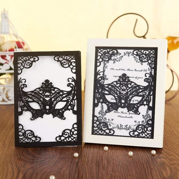 kazipa 25pcs laser cut invitation, graduation masquerade invitation and baby baptism envelope bride wedding halloween, black
kazipa 25pcs laser cut invitation, graduation masquerade invitation and baby baptism envelope bride wedding halloween, black