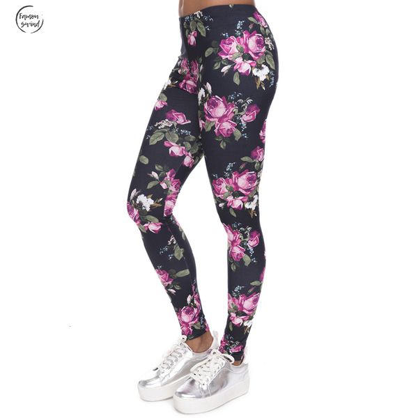 new women leggings fitness printing roses legging elegant elasticity leggins high waist legins spandex trouser pants, Black
new women leggings fitness printing roses legging elegant elasticity leggins high waist legins spandex trouser pants, Black