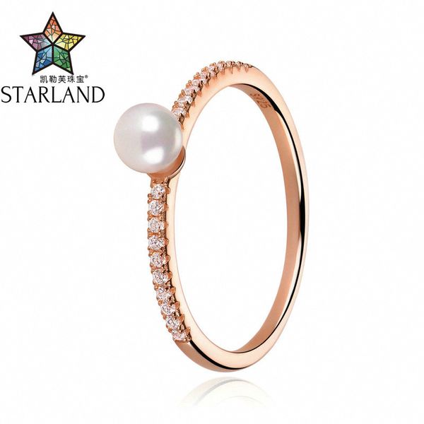starland style 925 sterling silver a row white cz rings for women rose gold color elegant pearl ring fine jewelry gifts, Golden;silver
starland style 925 sterling silver a row white cz rings for women rose gold color elegant pearl ring fine jewelry gifts, Golden;silver