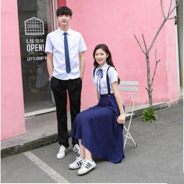 2019 summer school uniform set student uniform tie sailor suit set jk costume japanese school girl cute cosplay, White
2019 summer school uniform set student uniform tie sailor suit set jk costume japanese school girl cute cosplay, White