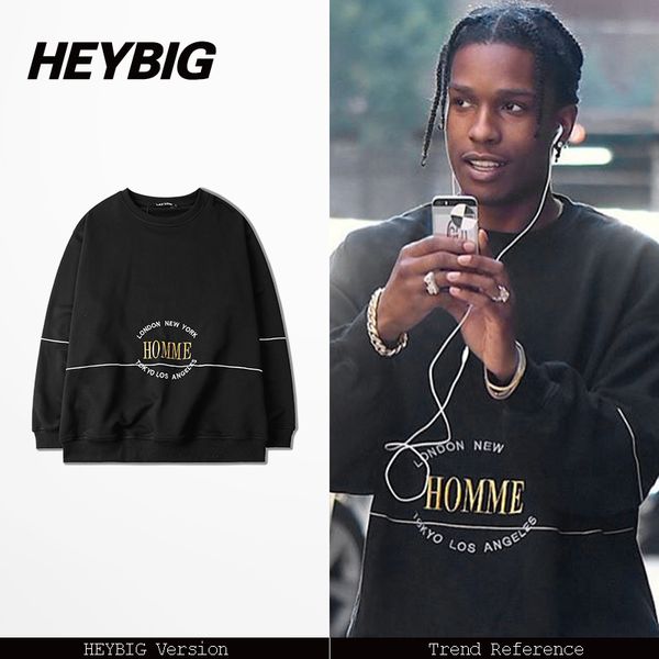 embroidery 2020 fw loose fit jumper nigga rap street fashion sweatshirt lay low clothing asian size fw warm smooth fleece, Black
embroidery 2020 fw loose fit jumper nigga rap street fashion sweatshirt lay low clothing asian size fw warm smooth fleece, Black