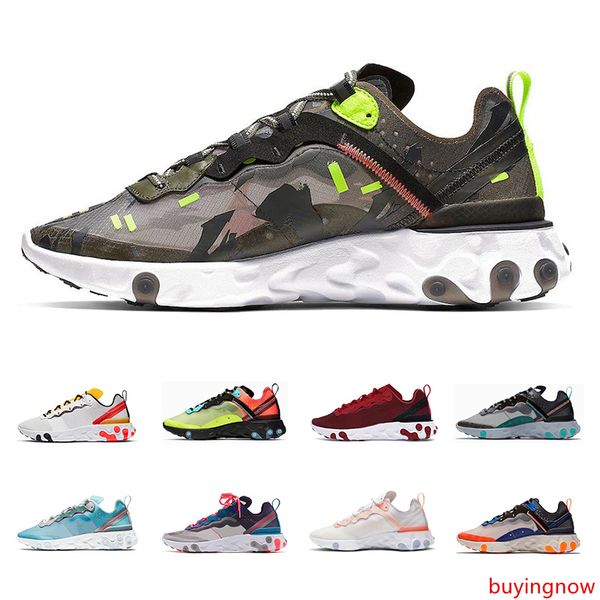 2020 new quality react 87 element 55 mens running shoes triple black white red sail anthracite designer sneakers womens sports shoes
2020 new quality react 87 element 55 mens running shoes triple black white red sail anthracite designer sneakers womens sports shoes