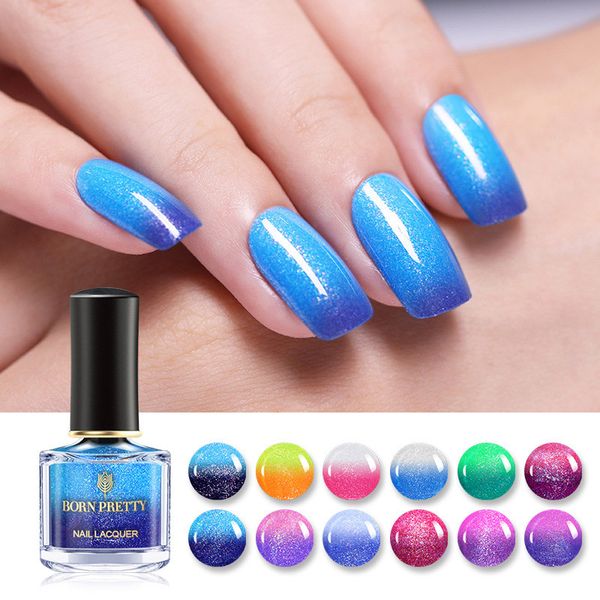 2019 6ml nail polish temperature color changing varnish lacquer shining colorful nail art polish liquid wyt77
2019 6ml nail polish temperature color changing varnish lacquer shining colorful nail art polish liquid wyt77
