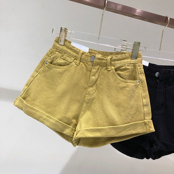 girls denim mini compression shorts women slim high waist yellow wide leg sports shorts curling cotton large size breeches, White;black
girls denim mini compression shorts women slim high waist yellow wide leg sports shorts curling cotton large size breeches, White;black