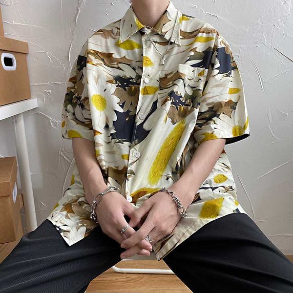 мужская top короткие рукава harajuku сыпучие trend printed рубашка с короткими рукавами гавайский streetwear мужские рубашки, White;black
мужская top короткие рукава harajuku сыпучие trend printed рубашка с короткими рукавами гавайский streetwear мужские рубашки, White;black