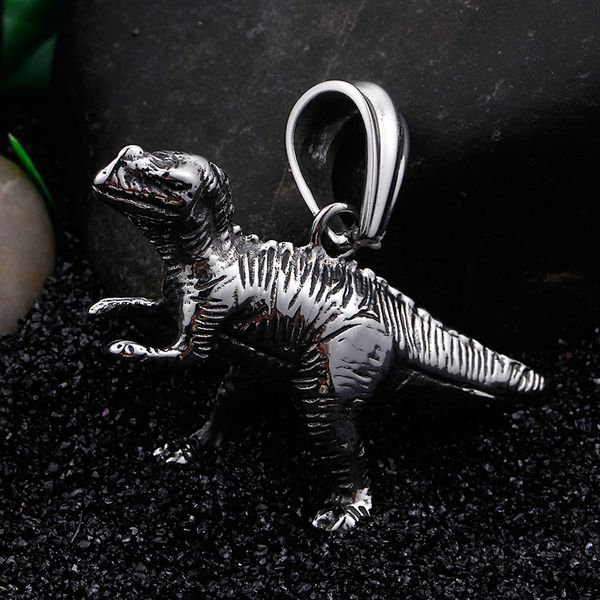 europe and the united states popular three-dimensional dinosaur pendant necklace men's necklace jewelry wholesale, Black
europe and the united states popular three-dimensional dinosaur pendant necklace men's necklace jewelry wholesale, Black