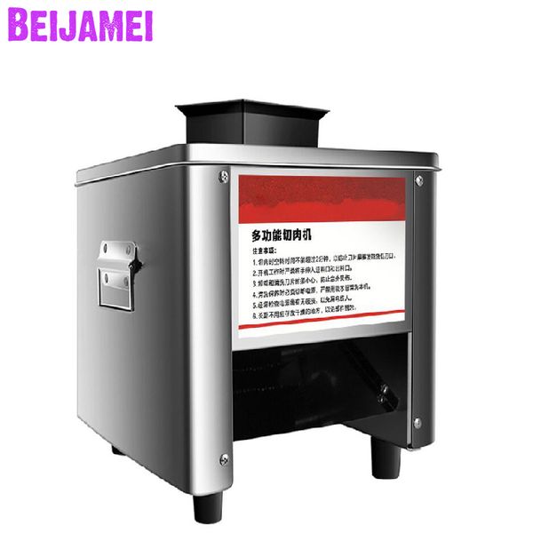 beijamei commercial meat slicing machine vertical-type meat slicer mincer electric meat cutting machine 850w removable blade
beijamei commercial meat slicing machine vertical-type meat slicer mincer electric meat cutting machine 850w removable blade