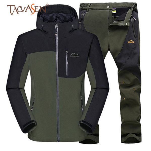 tacvasen men fleece climbing suit softshell hiking jacket waterproof pants winter suit outdoor trekking men heated jacket, Blue;black
tacvasen men fleece climbing suit softshell hiking jacket waterproof pants winter suit outdoor trekking men heated jacket, Blue;black