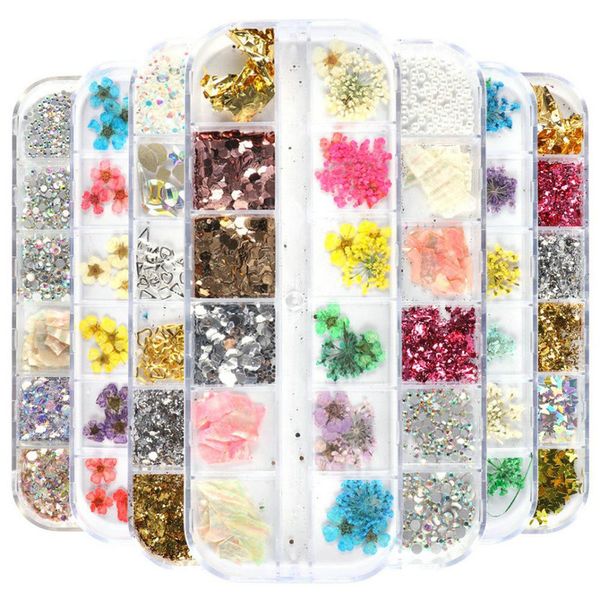 dried flowers nail art kit dry mini real natural flowers nail art supplies 3d applique nail decoration sticker for tips manicure decor, Black
dried flowers nail art kit dry mini real natural flowers nail art supplies 3d applique nail decoration sticker for tips manicure decor, Black