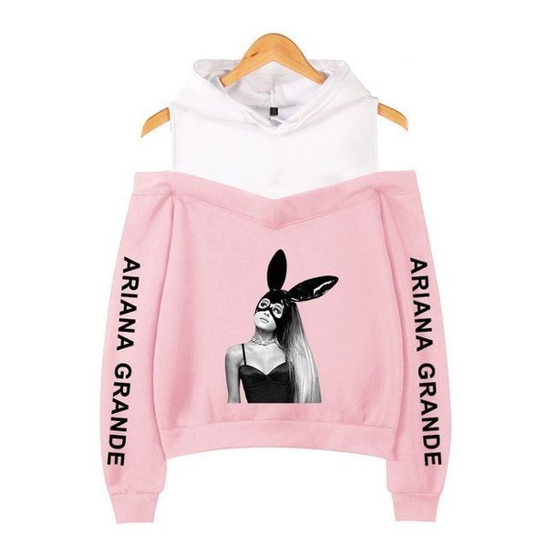 ariana grande sweatshirt dangerous woman tour hip hop hooded off-shoulder hoodie women clothes harajuku girl hoodies sweatshirts, Black
ariana grande sweatshirt dangerous woman tour hip hop hooded off-shoulder hoodie women clothes harajuku girl hoodies sweatshirts, Black