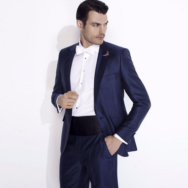 2019 custom mens groom suit tuxedo for wedding blazer+pants one button groomsman man wedding suit, Black;gray
2019 custom mens groom suit tuxedo for wedding blazer+pants one button groomsman man wedding suit, Black;gray