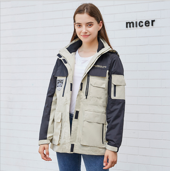 2019, woman men's jacket two-piece outdoor multi-pocket plus cotton liner windproof warm three-in-one jacket ing
2019, woman men's jacket two-piece outdoor multi-pocket plus cotton liner windproof warm three-in-one jacket ing