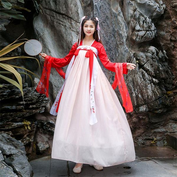 fairy skirt ancient han dynasty princess national stage folk dance festival costume hanfu women's clothing, Black;red
fairy skirt ancient han dynasty princess national stage folk dance festival costume hanfu women's clothing, Black;red