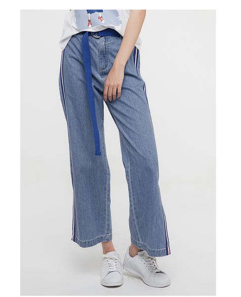 spring and summer thin cool smooth and breathable pants woman blue high waist plus wide leg jeans women pants
spring and summer thin cool smooth and breathable pants woman blue high waist plus wide leg jeans women pants