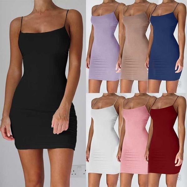 candy new fashion women dress spaghetti strap sleeveless solid color mini dress summer casual cotton dress bodycon dresses, Black;gray
candy new fashion women dress spaghetti strap sleeveless solid color mini dress summer casual cotton dress bodycon dresses, Black;gray