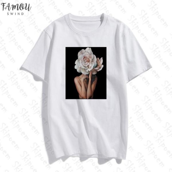 2020 t shirt with feathers and flowers harajuku t shirt white summer womens wear t shirt women tee femme tees
2020 t shirt with feathers and flowers harajuku t shirt white summer womens wear t shirt women tee femme tees