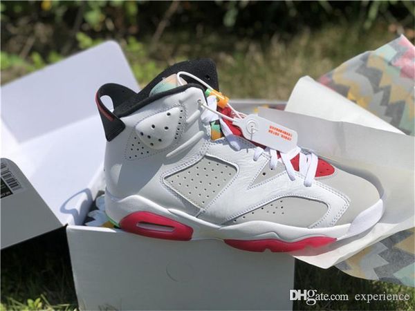 2020 new authentic air 6 hare 6s neutral grey white true red black ct8529-062 mens basketball shoes outdoor sneakers with original box
2020 new authentic air 6 hare 6s neutral grey white true red black ct8529-062 mens basketball shoes outdoor sneakers with original box