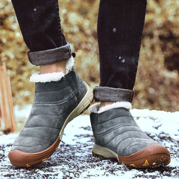 2020 men boots men winter shoes plus size 39-46 warm ankle botas hombre sneakers winter waterproof chaussure homme, Black
2020 men boots men winter shoes plus size 39-46 warm ankle botas hombre sneakers winter waterproof chaussure homme, Black
