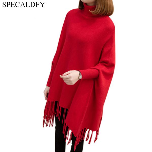 2018 new fashion autumn winter turtleneck poncho sweater women batwing tassels long sleeve oversized sweaters casual pull femme, Black
2018 new fashion autumn winter turtleneck poncho sweater women batwing tassels long sleeve oversized sweaters casual pull femme, Black