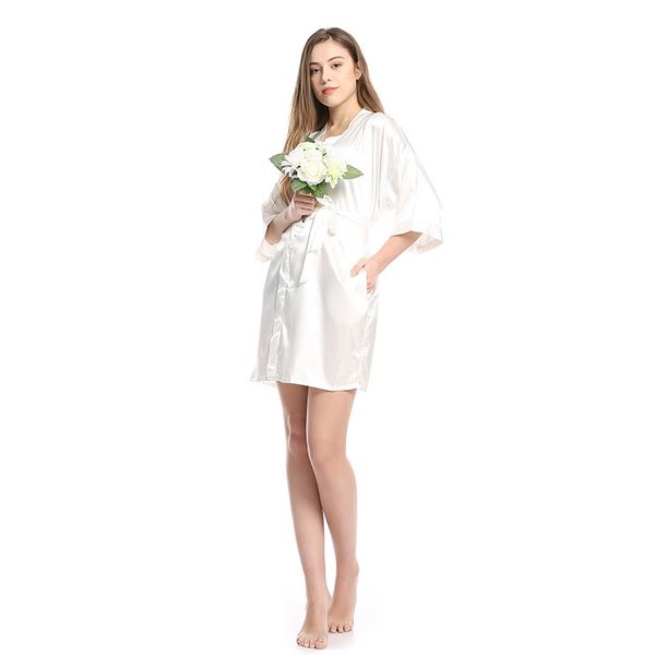 women's sleepwear nightgown mid-length pocket bride pajamas home service bathrobe robe morning nightdress sweat steamed suit, Black;red 
women's sleepwear nightgown mid-length pocket bride pajamas home service bathrobe robe morning nightdress sweat steamed suit, Black;red
