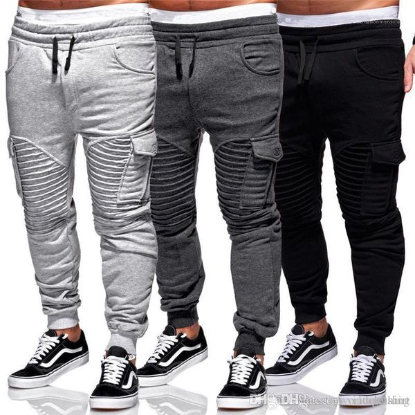 pants pleated gym sports pants fashion fitness casual pants mens designer pencil, Black
pants pleated gym sports pants fashion fitness casual pants mens designer pencil, Black