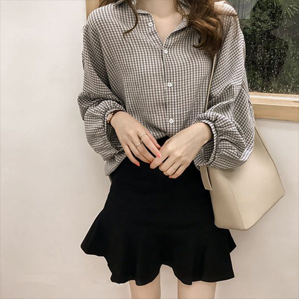 женские blusas весна осень блузка офис леди тонкий черные рубашки женщины фонарь с длинным рукавом блузки плюс размер топы повседневная руба, White
женские blusas весна осень блузка офис леди тонкий черные рубашки женщины фонарь с длинным рукавом блузки плюс размер топы повседневная руба, White