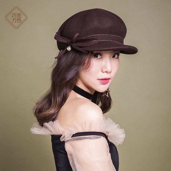 autumn and winter felt newsboy cap woman belt ribbon octagonal hat lady party fashion berets 100% wool felt hat, Blue;gray
autumn and winter felt newsboy cap woman belt ribbon octagonal hat lady party fashion berets 100% wool felt hat, Blue;gray