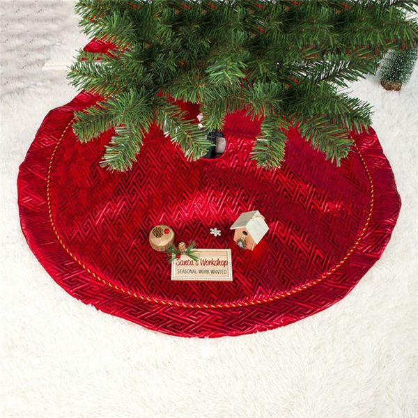 100cm diameter round christmas tree skirt fiber red christmas tree skirts new year decoration ag23
100cm diameter round christmas tree skirt fiber red christmas tree skirts new year decoration ag23