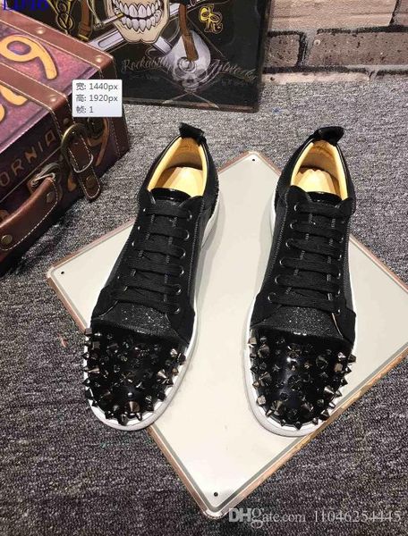 2019 men's brand high-end designer shoes bottom breathable comfortable men's designer shoes, Black
2019 men's brand high-end designer shoes bottom breathable comfortable men's designer shoes, Black