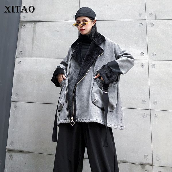 xitao plus size women parka fashion new patchwork 2019 autumn pocket goddess fan patchwork elegant thick hit color parka zll4424, Black
xitao plus size women parka fashion new patchwork 2019 autumn pocket goddess fan patchwork elegant thick hit color parka zll4424, Black