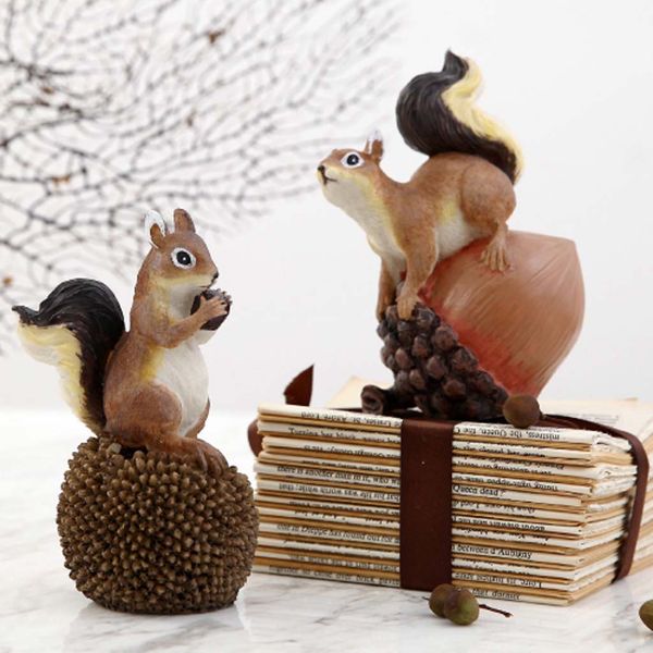handmade 2 белка скульптура set реалистичные животных модель статуя home garden lawn party decor украшения
handmade 2 белка скульптура set реалистичные животных модель статуя home garden lawn party decor украшения