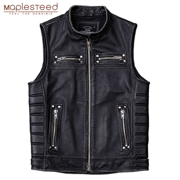 maplesteed vintage edging black motorcycle leather vest men 100% calf skin vests moto man biker waistcoat sleeveless jacket m208
maplesteed vintage edging black motorcycle leather vest men 100% calf skin vests moto man biker waistcoat sleeveless jacket m208