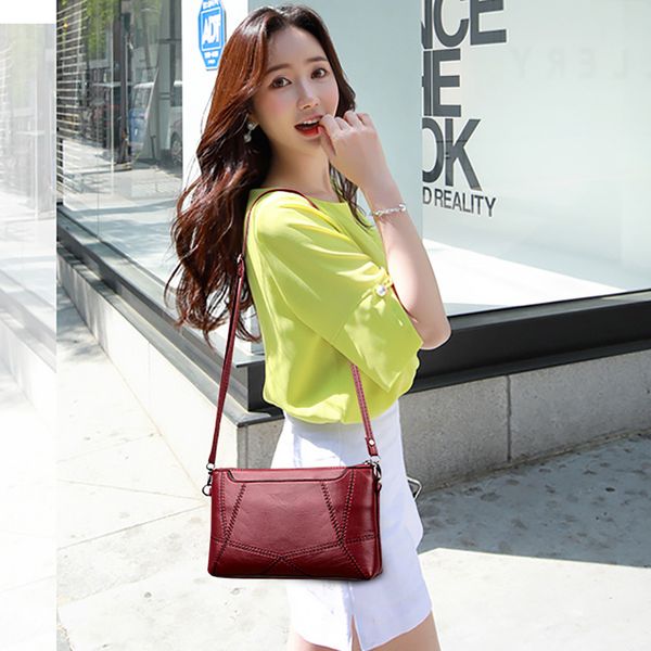 women stitching small square bag crossbody bags for women versatile shoulder bag messenger clutch tas wanita#25
women stitching small square bag crossbody bags for women versatile shoulder bag messenger clutch tas wanita#25