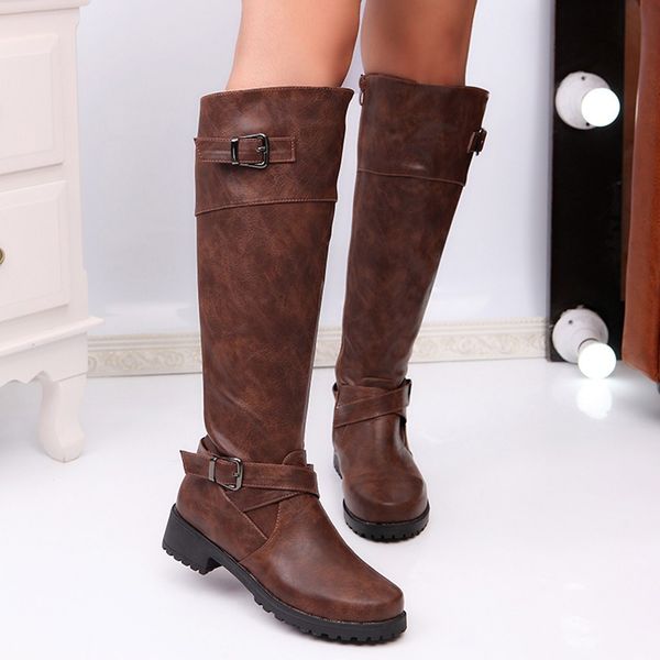 sagace vintage women square heel zipper leather boots keep warm boots round toe shoes ankle para mulheres salto 2019 aug1, Black
sagace vintage women square heel zipper leather boots keep warm boots round toe shoes ankle para mulheres salto 2019 aug1, Black