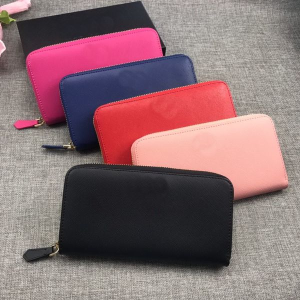sell famous designer brand new saffiano leather purse long zippy wallet card holder clutch with box, Red;black
sell famous designer brand new saffiano leather purse long zippy wallet card holder clutch with box, Red;black