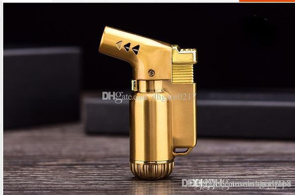 new arrive upgrade portable metal butane torch gun lighter jet flame windproof refill cigar lighter kitchen tool spray gun jet flame lighter
new arrive upgrade portable metal butane torch gun lighter jet flame windproof refill cigar lighter kitchen tool spray gun jet flame lighter