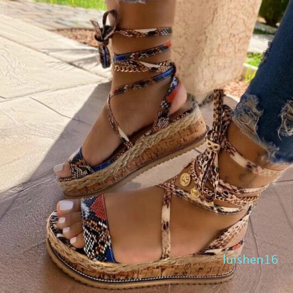 women sandals 2020 platform sandals fashion snake ankle strap women beach ladies party shoes zapatos de mujer, Black
women sandals 2020 platform sandals fashion snake ankle strap women beach ladies party shoes zapatos de mujer, Black